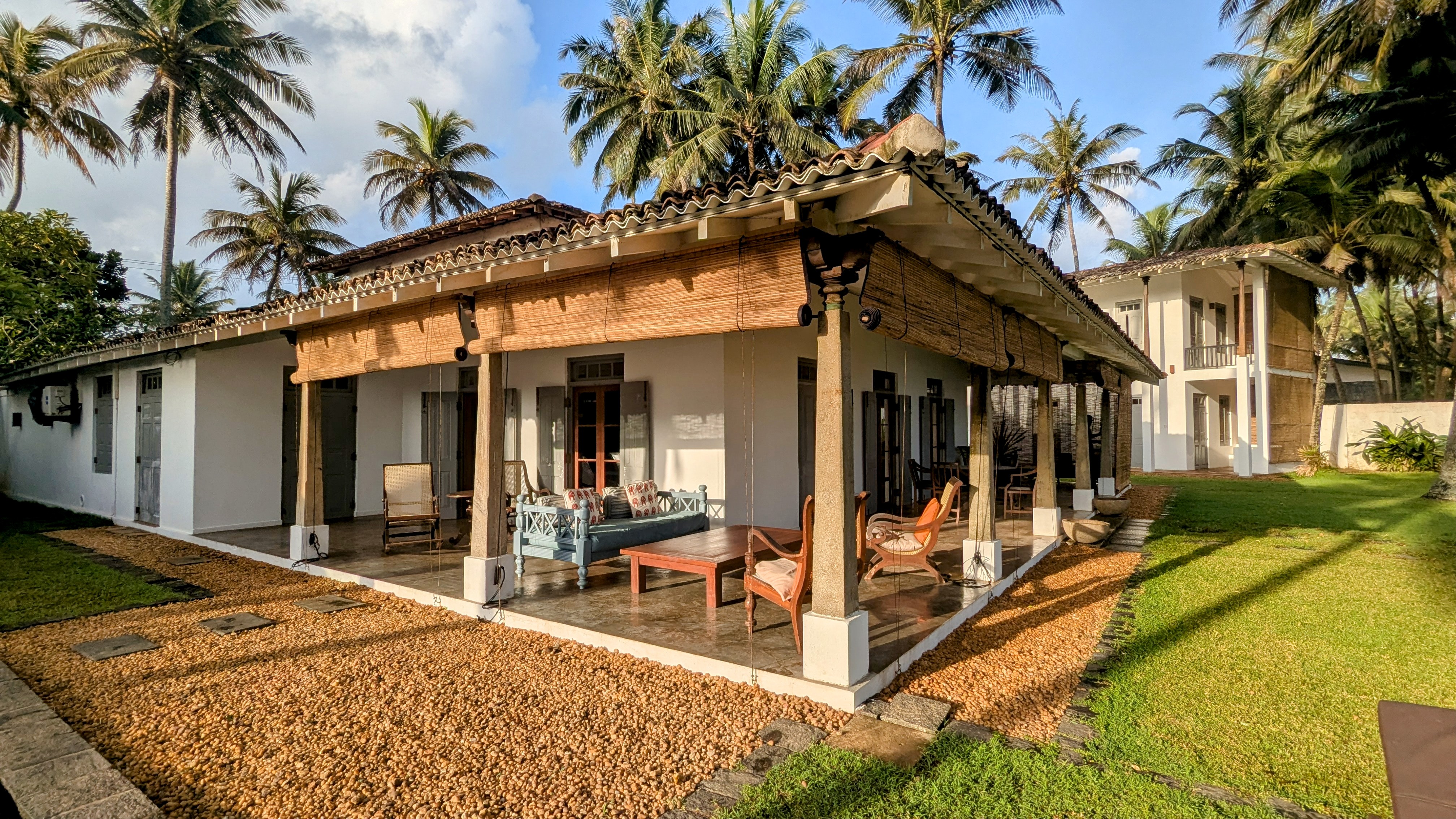 Olanda Beach House - Main villa exterior facing the sea
